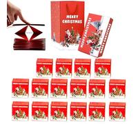 Caja de regalo de explosión por dinero, 6/10/16/20 piezas, caja de regalo plegable de explosión emergente, caja sorpresa de Navidad, cajas de regalo para Navidad, cumpleaños, aniversario, propuesta de