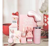 Caja de regalo de girasoles para mujer, regalo de cumpleaños para mujeres, regalo de San Valentín, regalo para el día de la madre, regalo mejor amiga, mamá (D)