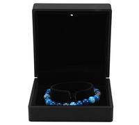 Caja de Regalo de Joyería con Luz LED, Vitrina de Joyería para Collar, Pulsera, Anillos, Colgante, Caja de Almacenamiento de Joyería para Propuesta de Boda, Compromiso, Día de San(Caja de pulsera)