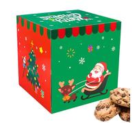 Caja De Regalo De Navidad | Decoración Plegable De Papá Noel Para El Hogar | Cajas De Padre,Para Anillos Collares Pulseras Relojes Perfume Cumpleaños Halloween Año Nuevo Víspera De