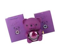 Caja de regalo de oso romántico con rosa preservada, elegante para el día de San Valentín, día de la madre, bodas, aniversarios, varios colores, caja de rosas y osos eternos