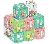 Caja de regalo de Pascua - 12 nidos de Pascua para rellenar, cestas de Pascua para rellenar, regalos de dinero, caja de regalo, pequeños regalos de Pascua, regalos de Pascua para niños, 10 x 10 x 7,5