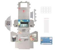 Caja de regalo de plata, tarjeta de cumpleaños caja sorpresa Happy Birthday idea de regalo original DIY Regalos en efectivo para amantes padres niños y amigos