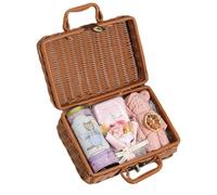 Caja de regalo de punto, bolsa de punto hecha a mano con regla, burbujas multiusos - caja de regalo en pista - boda, cumpleaños - productos de vacaciones - caja de regalo Nentenan