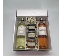 Caja de regalo Grand Pièce Côtes DE PROVENCE Rosé & Blanco +3 Tapenades(3x100g)