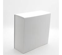 Caja de regalo magnética - Caja grande plegable con tapa para regalos, propuesta de dama de honor, cumpleaños, bodas y Navidad - Caja decorativa negra y blanca para regalos, joyas.