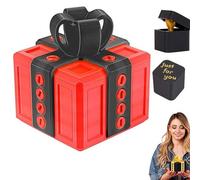 Caja de regalo molesta con tornillos, caja de regalo de broma, impresión 3D, regalo perfecto para bromas para adultos, dedo en caja molesta, regalos divertidos para Navidad, Halloween, broma de