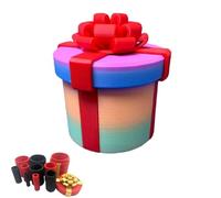 Caja De Regalo Molesta con Tornillos Encajados, Cajas De Regalo Divertidas para Gastar Bromas, Caja De Regalo Molesta, Cajas De Regalo para Gastar Bromas, Embalaje Reutilizable (#C-L)