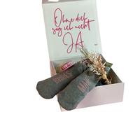 Caja de regalo "Ohne Dich sag ich nicht JA".