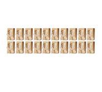 Caja de Regalo, Papel Poliéster Plástico Decorativo Fácil de Usar 20 Piezas Hermosa Caja de Regalo Set Oro Robusto para Cumpleaños para Ceremonia de Graduación(Cinta dorada)