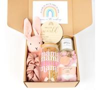 Caja de regalo para mamá nueva, regalos de embarazo para futuras mamás, cesta de regalo para niñas y niños, regalos posparto para madres por primera vez, regalos geniales para nueva mamá después del