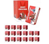 Caja de regalo para vacaciones, juego de artesanías, contenedor sorpresa de papel para Navidad, cumpleaños o ocasiones especiales, cajas de premios
