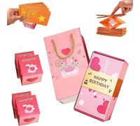 Caja de regalo sorpresa: crea el regalo más sorpresa, caja de regalo plegable sorpresa creativa, caja de explosión sorpresa para cumpleaños, Navidad, propuesta de San Valentín