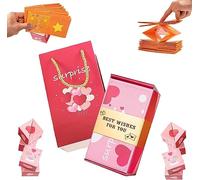 Caja de regalo sorpresa: crea el regalo más sorpresa, caja de regalo plegable sorpresa creativa, caja de explosión sorpresa para cumpleaños, Navidad, propuesta de San Valentín