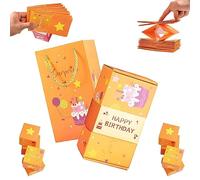 Caja de regalo sorpresa: crea el regalo más sorpresa, caja de regalo plegable sorpresa creativa, caja de explosión sorpresa para cumpleaños, Navidad, propuesta de San Valentín