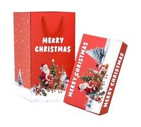 Caja de regalo sorpresa de Navidad explosión para dinero, cajas de regalo plegables únicas reutilizables para cumpleaños, Navidad, aniversario, día de San Valentín (rojo)