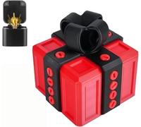 Caja de regalo sorpresa "dedo de honor", caja de regalo de broma - Desafío hilarante con tornillo y sorpresa "dedo de honor", decoración de mesa interactiva con mordaza sorpresa para Navidad
