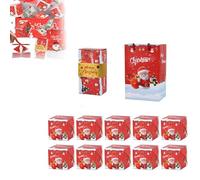Caja de regalo sorpresa explosión por dinero, cajas de regalo plegables de Feliz Navidad, cajas de regalo de dinero emergentes, explosión, para cumpleaños, aniversario, propuesta de San Valentín (rojo
