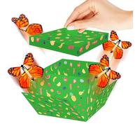 Caja De Regalo Sorpresa Explosiva, Kit De Caja De Regalo Explosiva Con Mariposas, Cajas De Regalo Creativas Desplegables Para El DíA De San ValentíN, CumpleañOs, Aniversarios (C, 4.92×4.92in)