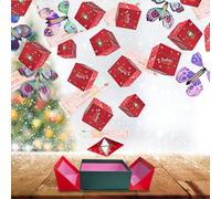 Caja de regalo sorpresa for dinero, caja de regalo sorpresa de Navidad, caja de regalo sorpresa con 5 mariposas, caja de regalo sorpresa de Navidad, caja de regalo sorpresa plegable con explosión de e