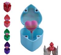 Caja de regalo sorpresa impresa en 3D: corazón desplegable con rosa en el interior, regalo divertido de San Valentín para propuesta de matrimonio o cumpleaños, recuerdo romántico y decoración.