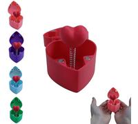 Caja de regalo sorpresa impresa en 3D: corazón desplegable con rosa en el interior, regalo divertido de San Valentín para propuesta de matrimonio o cumpleaños, recuerdo romántico y decoración.