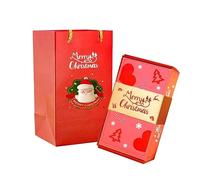 Caja de regalo sorpresa, nueva creación del regalo más sorprendente - Feliz Navidad, caja de regalo de sobre rojo plegable única, caja de regalo de sobre rojo plegable única