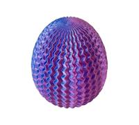 Caja de regalo única con forma de huevo con espacio de almacenamiento oculto para pequeños tesoros y decoraciones decorativas, caja de regalo