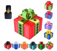 Caja de Regalos Molestos, Caja de Bromas con Tornillos 3D, con Tapa Divertida para Guardar un Dedo Medio, Dinero y una Sorpresa, Perfecta para Cumpleaños, Navidad y Halloween (D)