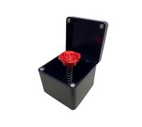 Caja de Regalos Molestos, Caja de Bromas con Tornillos 3D, con Tapa Divertida para Guardar un Dedo Medio, Dinero y una Sorpresa, Perfecta para Cumpleaños, Navidad y Halloween (Rosa)