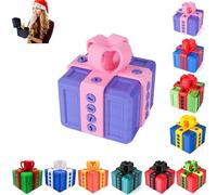 Caja de Regalos Molestos, Divertido Juguete de Tornillos 3D, Caja de Regalo de Bromas para Adultos, para Dedo Medio, Dinero, Tarjetas de Regalo y Sorpresas para Cumpleaños (Purple and Pink)