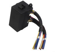 Caja de relé de fusibles de 12 V precableada con 4 relés y 12 fusibles ATC/ATO para una gestión fiable del circuito eléctrico del vehículo