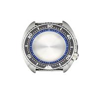 Caja de Reloj Buceo Acero 45mm, Cristal Zafiro for NH35 NH36 NH38 NH34, Esfera 28,5mm, Resistente al Agua hasta 10atm, 1 ud(Collocation 7)