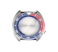Caja de Reloj Buceo Acero 45mm, Cristal Zafiro for NH35 NH36 NH38 NH34, Esfera 28,5mm, Resistente al Agua hasta 10atm, 1 ud(Collocation 1)