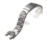 Caja de reloj con bisel de metal de acero inoxidable 316 compatible con for Casio compatible con for G-SHOCK, conjunto de correa de reloj MTG-B1000 MTGB1000(Silvery Band)