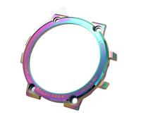 Caja de reloj con bisel de metal de acero inoxidable 316 compatible con for Casio compatible con for G-SHOCK, conjunto de correa de reloj MTG-B1000 MTGB1000 (Color : Rainbow Bezel, Size : MTG-B1000