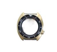 Caja de Reloj de 45 mm con Cristal Skx for Movimiento Abalone NH35 NH36, Esfera de 28,5 mm y Anillos de capitel en Negro Puro.(3)