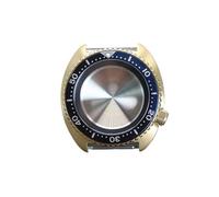 Caja de Reloj de 45 mm con Cristal Skx for Movimiento Abalone NH35 NH36, Esfera de 28,5 mm y Anillos de capitel en Negro Puro.(1)