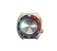 Caja de Reloj de 45 mm con Cristal Skx for Movimiento Abalone NH35 NH36, Esfera de 28,5 mm y Anillos de capitel en Negro Puro.(2)
