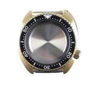 Caja de Reloj de Buceo de 45 mm con Cristal de Zafiro for Movimiento NH35, NH36, NH38 y NH34, Esfera de 28,5 mm.(Pure Black Chapter 1)