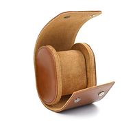 Caja de reloj de piel sintética para almacenamiento de joyas, organizador de relojes, soporte de viaje, festival, regalo, reloj, estuche de cuero para viajes