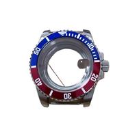 Caja de Reloj for Hombre de 40 mm con Cristal de Zafiro, Accesorios de Acero for Movimiento NH35/NH36, Piezas de reparación de Fondo Transparente.(NO.8,Sapphire Crystal)