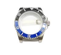 Caja de Reloj for Hombre de 40 mm con Cristal de Zafiro, Accesorios de Acero for Movimiento NH35/NH36, Piezas de reparación de Fondo Transparente.(NO.12,Sapphire Crystal)