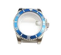 Caja de Reloj for Hombre de 40 mm con Cristal de Zafiro, Accesorios de Acero for Movimiento NH35/NH36, Piezas de reparación de Fondo Transparente.(NO.14,Sapphire Crystal)