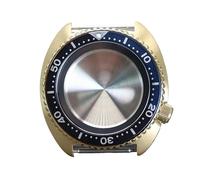 Caja de Reloj for Hombre de 45 mm con Cristal Skx for Movimiento Abalone NH35 NH36, Esfera de 28,5 mm y Anillos de capitel en Negro Puro.(1)