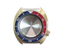Caja de Reloj for Hombre de 45 mm con Cristal Skx for Movimiento Abalone NH35 NH36, Esfera de 28,5 mm y Anillos de capitel en Negro Puro.(2)