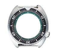 Caja de Reloj for Hombre de 45 mm, Skx007, Skx009, Acero Inoxidable 316L, Cristal de Zafiro for Movimiento Tuna Turtle NH35 NH36, Esfera de 28,5 mm.(Collocation 12)