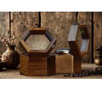 Caja de reloj para hombre, caja de exhibición de relojes de doble ranura, organizador de caja de reloj para hombre, caja de almacenamiento de relojes de palisandro oscuro para hombre, caja de