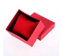 Caja de reloj, pulsera, joyero, cajas de regalo for relojes, caja mostrada, decoración exquisita, caja de cartón portátil for regalo(Size:Red)