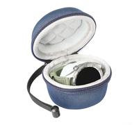 Caja de reloj que ahorra espacio para Huawei Watch GT6 con capa exterior resistente e interior de forro polar suave para preservar la apariencia del dispositivo (azul)